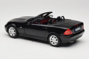 Mercedes SLK200 R170 Black Norev 1:18 B66040714 Diecast - image 8 of 9