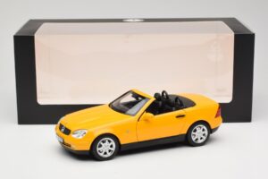 Mercedes SLK200 R170 Yellow Norev 1:18 B66040713 Diecast - image 9 of 9