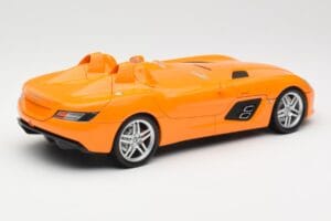 Mercedes SLR McLaren C199 Stirling Moss AMG Solarbeam Metallic Minichamps 1:18 100038400 Diecast - image 3 of 8