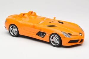 Mercedes SLR McLaren C199 Stirling Moss AMG Solarbeam Metallic Minichamps 1:18 100038400 Diecast - image 6 of 8