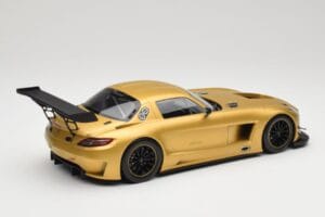 Mercedes AMG SLS C197 GT3 Street Gold Minichamps 1:18 151113106 Diecast - image 2 of 6