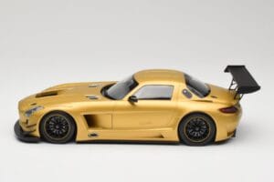 Mercedes AMG SLS C197 GT3 Street Gold Minichamps 1:18 151113106 Diecast - image 3 of 6
