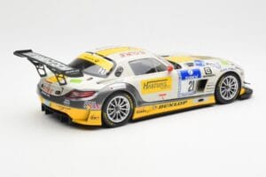 Mercedes SLS AMG GT3 #21 Rowe Racing Arnold / Roloff / Seyffarth / Jäger ADAC 24 Hours Nürburgring 2013 Minichamps 1:18 15113 - image 2 of 6