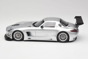 Mercedes SLS AMG GT3 C197 Street Silver Minichamps 1:18 151113100 Diecast - image 3 of 6