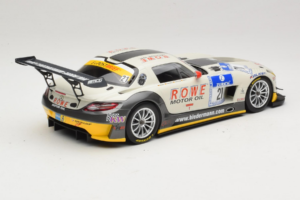 Mercedes SLS AMG GT3 #21 Rowe Racing M. Zehe / M. Hartung ADAC 24h Nurburgring 2012 Minichamps 1:18 151123121 Diecast - image 2 of 6