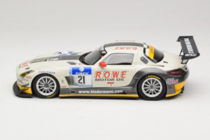 Mercedes SLS AMG GT3 #21 Rowe Racing M. Zehe / M. Hartung ADAC 24h Nurburgring 2012 Minichamps 1:18 151123121 Diecast - image 3 of 6