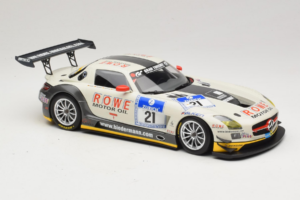 Mercedes SLS AMG GT3 #21 Rowe Racing M. Zehe / M. Hartung ADAC 24h Nurburgring 2012 Minichamps 1:18 151123121 Diecast - image 4 of 6