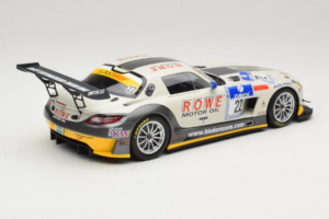 Mercedes SLS AMG GT3 #22 Rowe Racing R. Graf / M. Seyffarth ADAC 24h Nurburgring 2012 Minichamps 1:18 151123122 Diecast - image 2 of 6