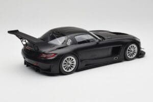 Mercedes SLS AMG GT3 C197 Street Matt Black Minichamps 1:18 151113101 Diecast - image 2 of 6