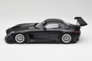 Mercedes SLS AMG GT3 C197 Street Matt Black Minichamps 1:18 151113101 Diecast - image 3 of 6
