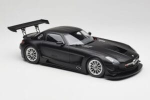 Mercedes SLS AMG GT3 C197 Street Matt Black Minichamps 1:18 151113101 Diecast - image 4 of 6