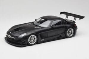 Mercedes SLS AMG GT3 C197 Street Matt Black Minichamps 1:18 151113101 Diecast