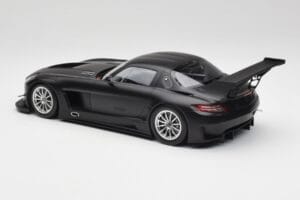 Mercedes SLS AMG GT3 C197 Street Matt Black Minichamps 1:18 151113101 Diecast - image 5 of 6