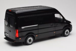 Mercedes Sprinter Black Norev 1:18 183041 Diecast - image 3 of 8