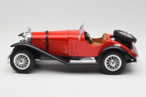 Mercedes SSK Red & Black Bburago 1:18 3009-M1 Diecast - image 3 of 6