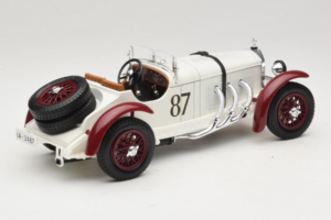 Mercedes SSKL #87 R. Caracciola White 1931 Bburago 1:18 3002-P1 Diecast - image 2 of 6