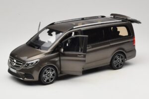 Mercedes V-Class W447 AMG Line Indium Grey Norev 1:18 183873 Diecast - image 2 of 8