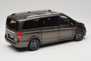 Mercedes V-Class W447 AMG Line Indium Grey Norev 1:18 183873 Diecast - image 3 of 8