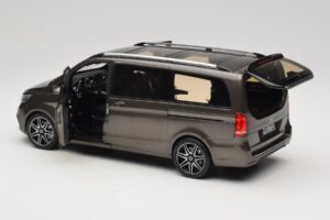 Mercedes V-Class W447 AMG Line Indium Grey Norev 1:18 183873 Diecast - image 5 of 8