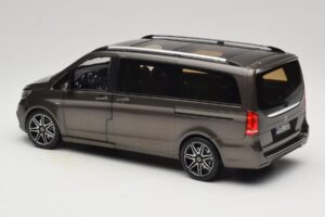 Mercedes V-Class W447 AMG Line Indium Grey Norev 1:18 183873 Diecast - image 7 of 8