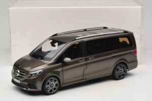 Mercedes V-Class W447 AMG Line Indium Grey Norev 1:18 183873 Diecast - image 8 of 8
