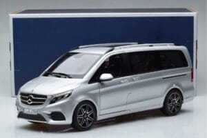 Mercedes V-Class V260 AMG Line Silver Norev 1:18 183871 Diecast - image 10 of 10