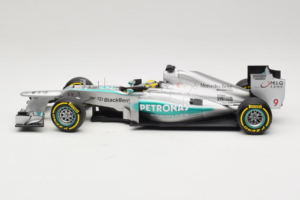 Mercedes W04 #9 N. Rosberg Mercedes AMG Petronas Showcar 2013 Minichamps 1:18 110130079 Diecast - image 3 of 7