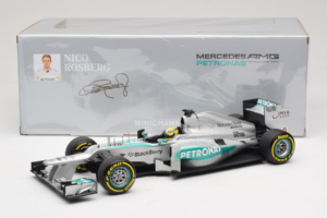 Mercedes W04 #9 N. Rosberg Mercedes AMG Petronas Showcar 2013 Minichamps 1:18 110130079 Diecast - image 7 of 7