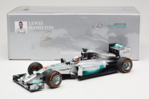 Mercedes W05 #44 L. Hamilton Mercedes AMG Petronas Malaysian Grand Prix Winner 2014 Minichamps 1:18 110140144 Diecast - image 7 of 7