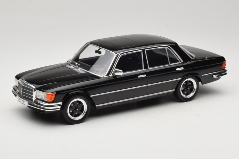 Mercedes W116 Black MCG 1:18 Mercedes W116 Black MCG 1:18 MCG18551 Diecast