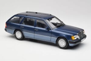 Mercedes 300D W124 T-Modell Nautical Blue Norev 1:18 183962 Diecast - image 6 of 8