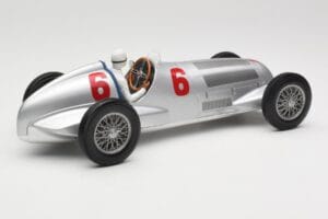 Mercedes W125 #6 Daimler-Benz AG R. Caracciola 2nd Place Eifel Race Nurburgring 1937 Minichamps 1:18 155373106 Diecast - image 2 of 6