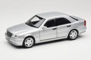 Mercedes C36 AMG W202 Silver Metallic Norev 1:18 183380 Diecast