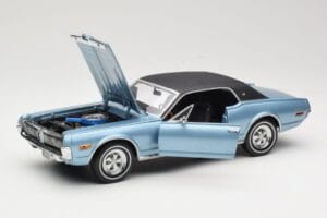 Mercury Cougar XR-7 Blue Sun Star 1:18 1562 Diecast - image 2 of 8