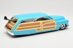 Mercury Merc Woodie Blue Hot Wheels 1:18 27806 Diecast - image 3 of 8