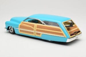 Mercury Merc Woodie Blue Hot Wheels 1:18 27806 Diecast - image 7 of 8