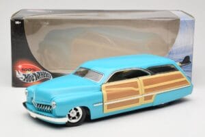 Mercury Merc Woodie Blue Hot Wheels 1:18 27806 Diecast - image 8 of 8