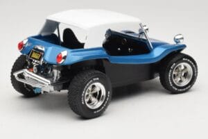 Meyers Manx Blue Soft Top Solido 1:18 S1802701 Diecast - image 2 of 6