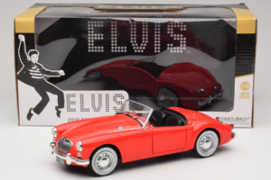 MG A 1600 Roadster Mk I Elvis Presley Blue Hawaii Movie GreenLight 1:18 13524 Diecast - image 8 of 8