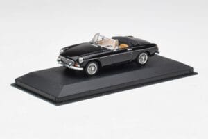 MGB Cabriolet Black Minichamps 1:43 430131030 Diecast - image 2 of 4