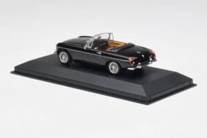 MGB Cabriolet Black Minichamps 1:43 430131030 Diecast - image 3 of 4