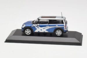 Mini Clubman R55 Cooper S Blue Metallic Onitsuka Tiger Minichamps 1:43 403138676 Diecast