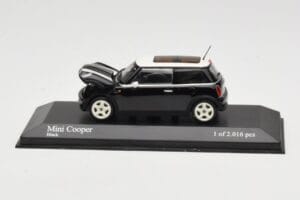 MINI Cooper R50 Black Minichamps 1:43 431138101 Diecast - image 2 of 5