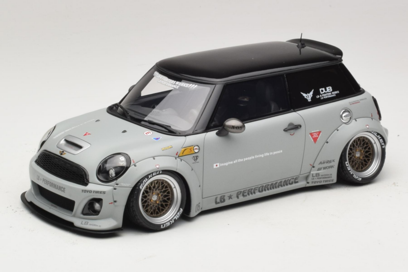 Mini Cooper R56 LB Works LB Nation Otto 1:18 Mini Cooper R56 LB Works LB Nation Otto 1:18 OT1212 Resin