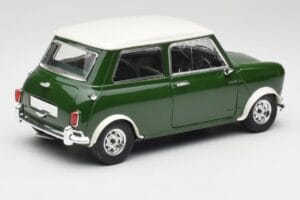 Mini Cooper S British Racing Green & Old English White Solido 1:18 8021 Diecast - image 3 of 8