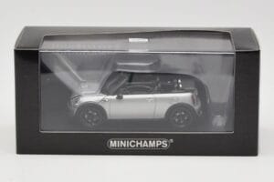 Mini Cooper S R57 Cabriolet Silver Minichamps 1:43 431138830 Diecast - image 4 of 6