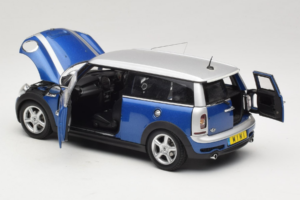 Mini Cooper S Clubman R55 Blue & Silver Kyosho 1:18 80430421048 Diecast - image 5 of 8