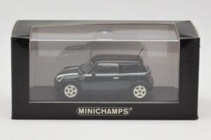 Mini Cooper S R53 Green With Stripes Minichamps 1:43 MINI006 Diecast - image 2 of 4
