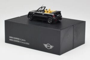 Mini Cooper S R57 Cabriolet Black Minichamps 1:43 80422148818 Diecast - image 3 of 4
