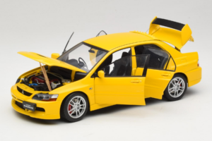 Mitsubishi Lancer Evolution IX GSR Yellow AUTOart 1:18 77192 Diecast - image 2 of 8
